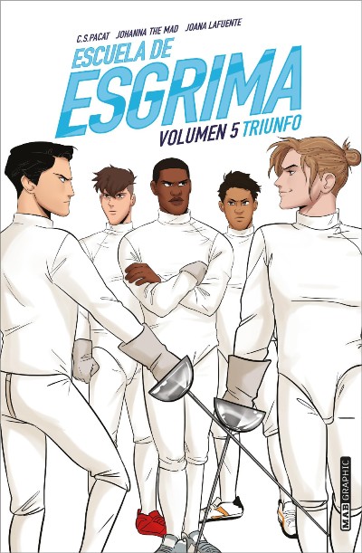 [Review de libro] Escuela de esgrima 5: menos competencia y más relaciones entre personajes